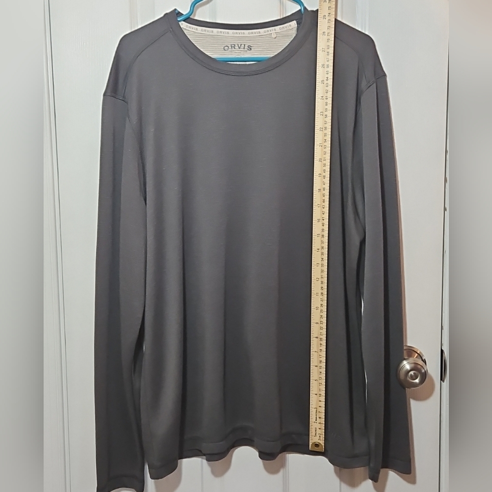 Orvis Men's Classic Collection Long Sleeve XL Gray